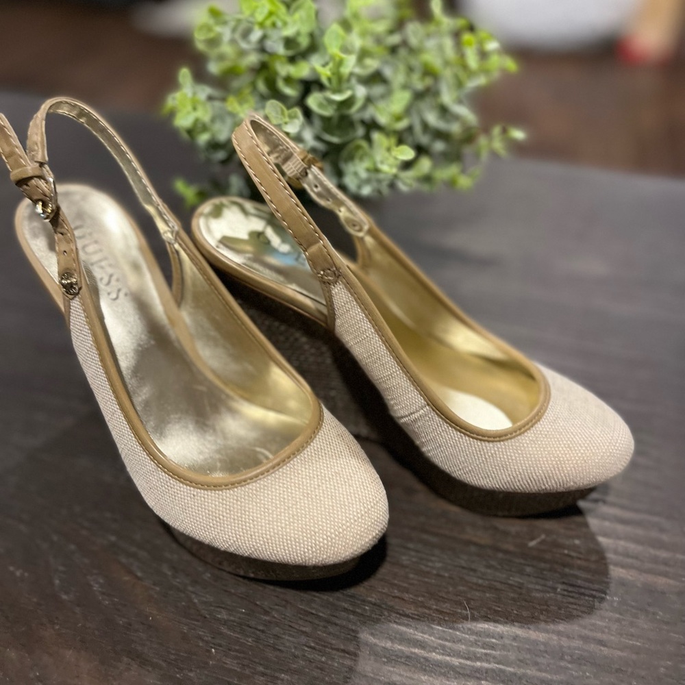 Guess Platform Wedges